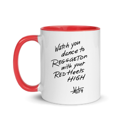 Tacones Rojos Mug English